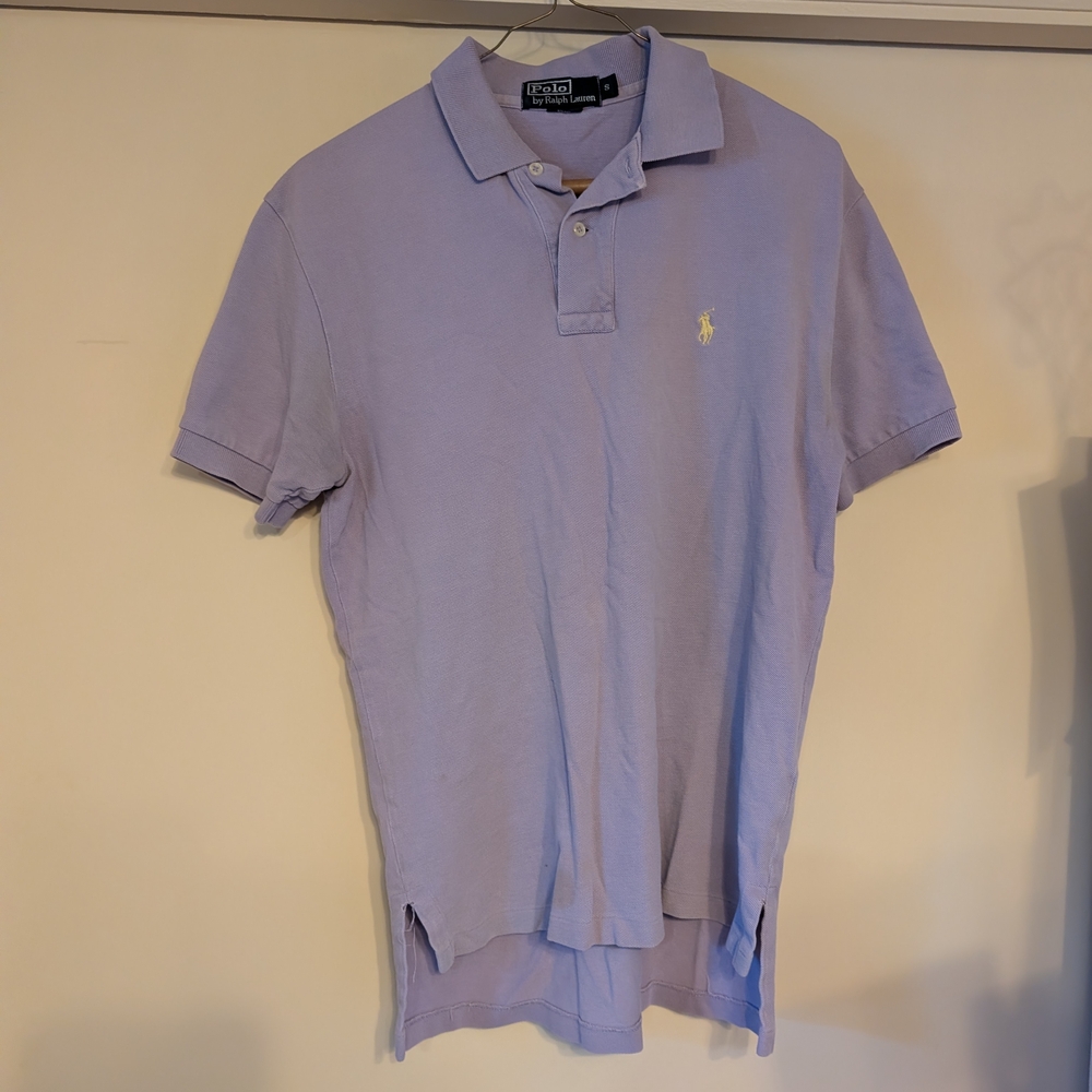 Polo by Ralph Lauren Men's Lavender Polo Shirt